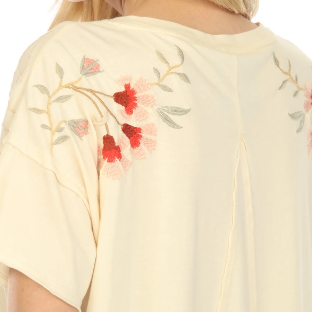 CLARA RAW DETAIL SWING TEE Size S - Picture 4 of 7